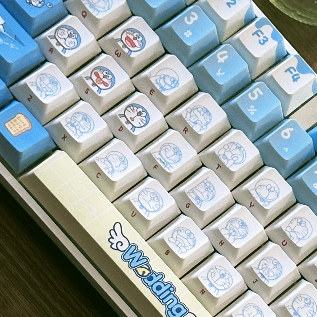 Originele Doraemon Keycaps 120 - Gaming Accessories Aesthetic recensie en prijs